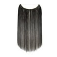 thumbnail image 2 of Invisible Wire No Clips in Hair Extensions Miracle Secret Hairpieces Silky Synthetic hair, 2 of 6
