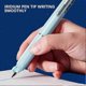 thumbnail image 5 of Retractable Fountain Pen with Fine Nib, Refillable Ink Cartridges for Calligraphy, Journaling, and Daily Use, Perfect Gift for Students, 5 of 5