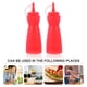 thumbnail image 4 of 2 botellas exprimibles para ketchup, condimentos, salsas, condimentos, 4 of 5