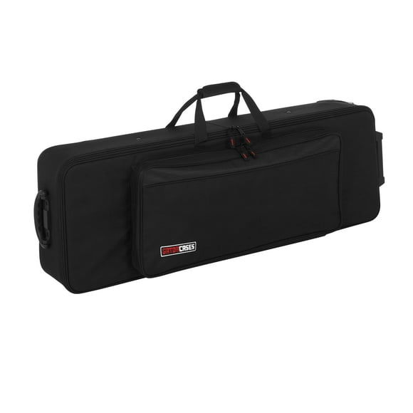 Funda para teclado Gator GK-61-SLIM semirrígida con ruedas
