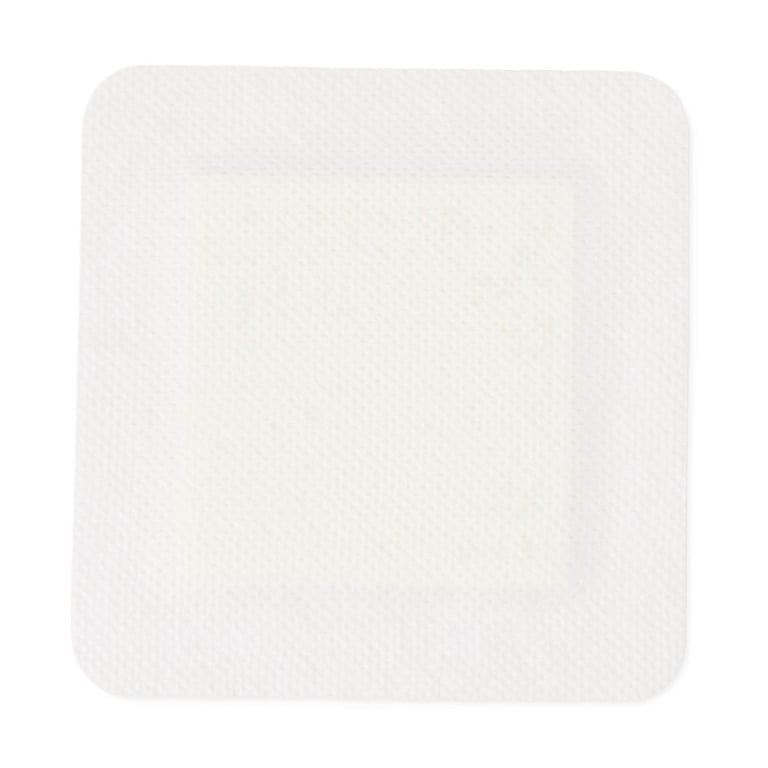 Medline Bordered Gauze Adhesive Island Wound Dressing, 4" x 4", 15-Count photo 3