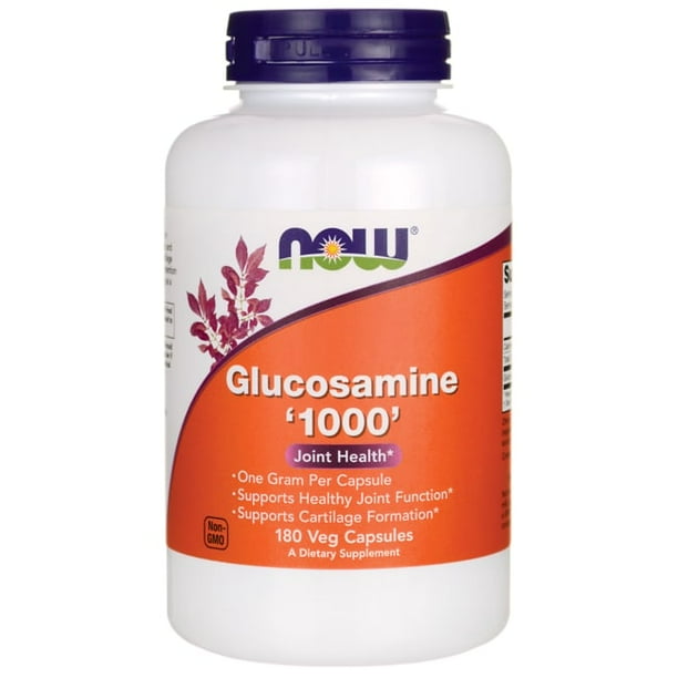 NOW Foods Glucosamine 1000 mg. 180 Vegetable Capsule(s)