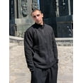 thumbnail image 5 of COOFANDY Mens Casual Zipped Jacket Cotton Bomber Jacket Fashion Flight Jacket Coat, 5 of 10