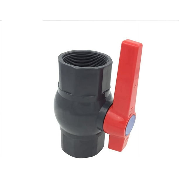 PVC Ball Valve Two Way Female Threaded Compact U Water Supply Valve