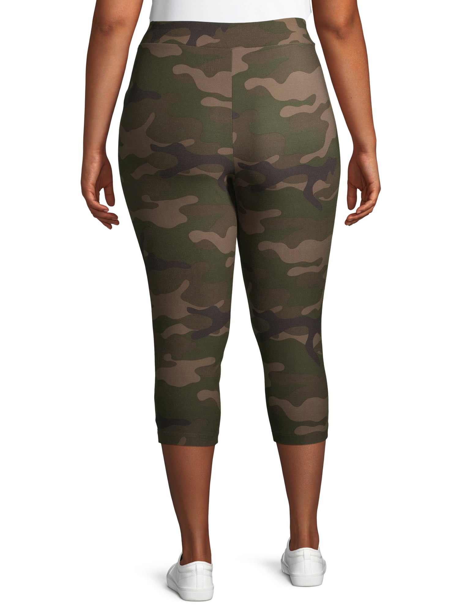 Soft Sueded Capri Leggings 