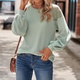 thumbnail image 4 of TAIAOJING Womens Tops V Neck Lace Tee Long Sleeve T Shirt Casual Blouses Tunic Tops, 4 of 9