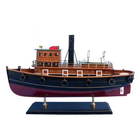Handcrafted Model Ships FB-203 River Rat Tugboat Decorative Fishing Boat