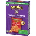 thumbnail image 2 of Annie’s Organic Baked Snack Crackers Cheddar Squares, 9 oz, 2 of 4