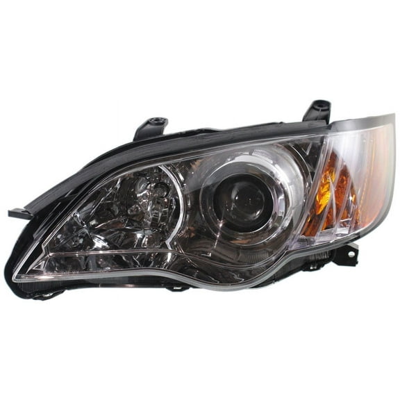 Headlight Compatible With 2008-2009 Subaru Legacy Left Driver Halogen With bulb(s)