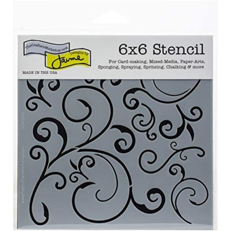 UPC: 0842254007240 | STENCIL CAPRICIOUS 6X6