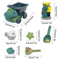 thumbnail image 5 of Rciityk 7 Pieces Beach Toy Sand Set Toddlers Sand Toys, Summer Water Toys, Beach Play Water Digging, Shovel, Sand Molds Outdoor Sandbox Toys for Boys Girl Age 3-10, 5 of 5