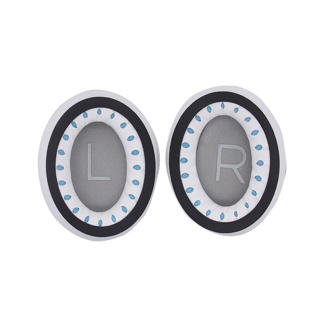 Almohadillas para auriculares Bearachild repuesto para auriculares BOSE OC45 compatibles Blanco