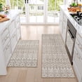 thumbnail image 2 of HOMERRY Washable Runner Rug 2' x 8' Bohemian Non Slip Rugs Geometric Rug Soft Modern Area Rug for Hallways Entry Rug, Brown, 2 of 6