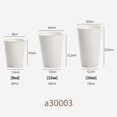 thumbnail image 4 of Disposable Paper Coffee Cups - Insulated - with Lids and Sleeves (50, 16 oz), 4 of 5