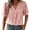 Light Pink, variant on Women'S Tops, Tees & Blouses Leopard Print Collar V Neck Button Down Beach Vacation Essentials,Pink,XL