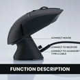 Wireless Charging Dock Base for G903 G502 G703 G Pro X Superlight G502
