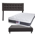 thumbnail image 1 of Colchón Matrimonial + Cabecera Catania + Box Spring Air DICASA Júpiter, 1 of 8