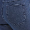 thumbnail image 4 of RealSize Women's 4 Pocket Stretch Pull On Bootcut Jeans, Sizes S-XXL, Available in Petite, 4 of 5