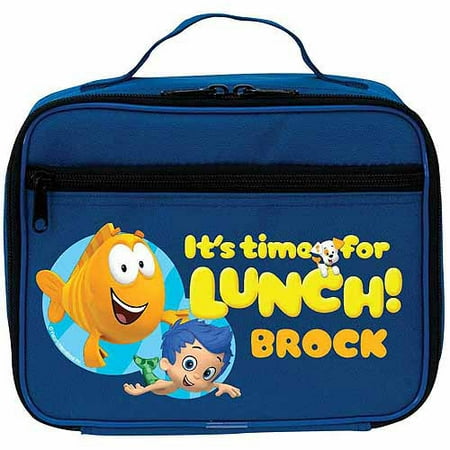 Personalized Bubble Guppies Blue Kids Lunch Box