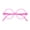 Rose Red B, variant on Dserhfy Neon Glow Glasses UV Black Light Absorption Luminous Party Glasses 5 Colors Glow in The Dark Birthday Wedding Decorations Party Supplies