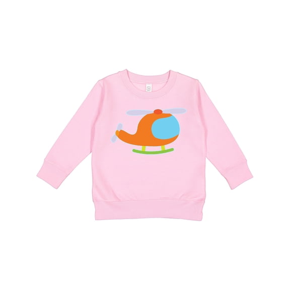 Inktastic Helicopter Cute Flying Toddler Sweatshirt