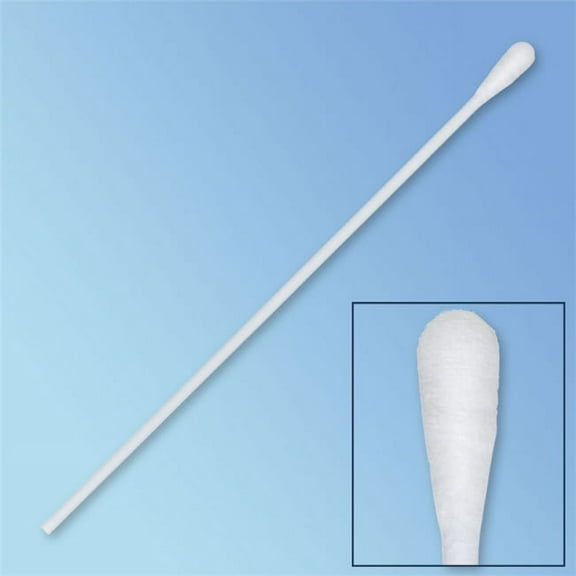 Puritan Sterile Cotton Swab, Regular Tip, 6" Plastic shaft, 100/box