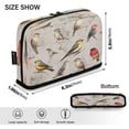 thumbnail image 3 of Standing Pencil Case with Base Large Capacity Stationery Pouch Pen Bag with Zipper for Women Men Birds Pattern, 3 of 7