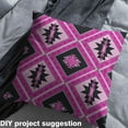 thumbnail image 2 of jejeloiu Vintage Aztec Fabric by the Yard 2 Yards,Boho Geometric Pattern Room Decor Fabric by the Yard,Pink Black Geometric Fabric for Sewing,Ultra Soft Home Decor, 2 of 6