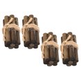 thumbnail image 1 of FUTUREORYY Ensemble de 4 Mini Choses Piquet de Bois Décoratif Accessoire de Jeu pour Enfants, 1 of 8
