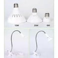 thumbnail image 3 of 1/2 Heads 6W 15W 20W LED Grow Light E27 Phyto Lamp for Plants Moveable Plant Clip Lamp for Seeds Flower Fitolamp Growing Tent, 3 of 5