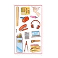 thumbnail image 3 of CoreLiving 10 Sheets Preppy Scrapbooking Sticker Pack Includes Animal Smiley Face Glossy Reward Motivational Encouraging Affirmation Stickers for Classroom Teacher Supplies Student Gifts, 3 of 8