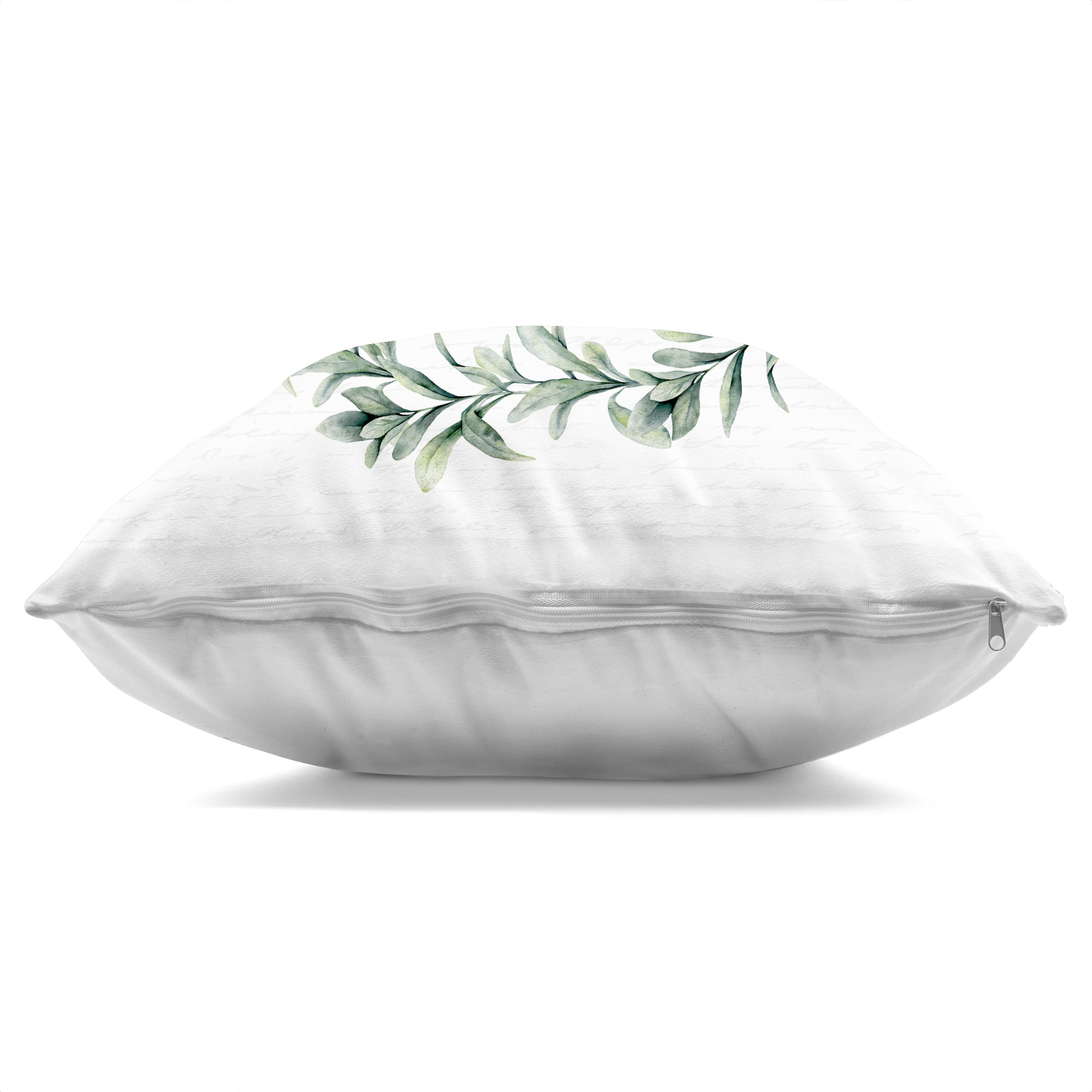 Stupell Industries Amen Botanical Wreath & Script Decorative Printed Throw Pillow, design by Lettered and Lined