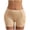 Beige, variant on Women's Plus Size High Waist Butt Lifter Shapewear Shorts Padded Hip Enhancer Mid-Thigh Control Shorts for Under Dresses and Everyday Wear