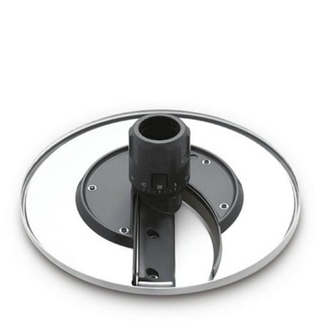 Breville - 1-Speed Food Processor - Brushed Aluminum