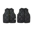 thumbnail image 5 of Toddler Girls Boys Winter Puffer Vest Sleeveless Jacket Zip Up Padded Vest Cute High Neck Vest Down Puffer Vest Toddler Boy Girl Winter Outerwear for Toddler Kids 12-18 Months, 5 of 5