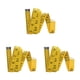 thumbnail image 3 of Cateissary Costura cinta métrica escala clara tela cuerpo regla métrica costura longitud cintura pecho medida centímetro metro amarillo Type1 NO1 Cateissary CBP217155, 3 of 6