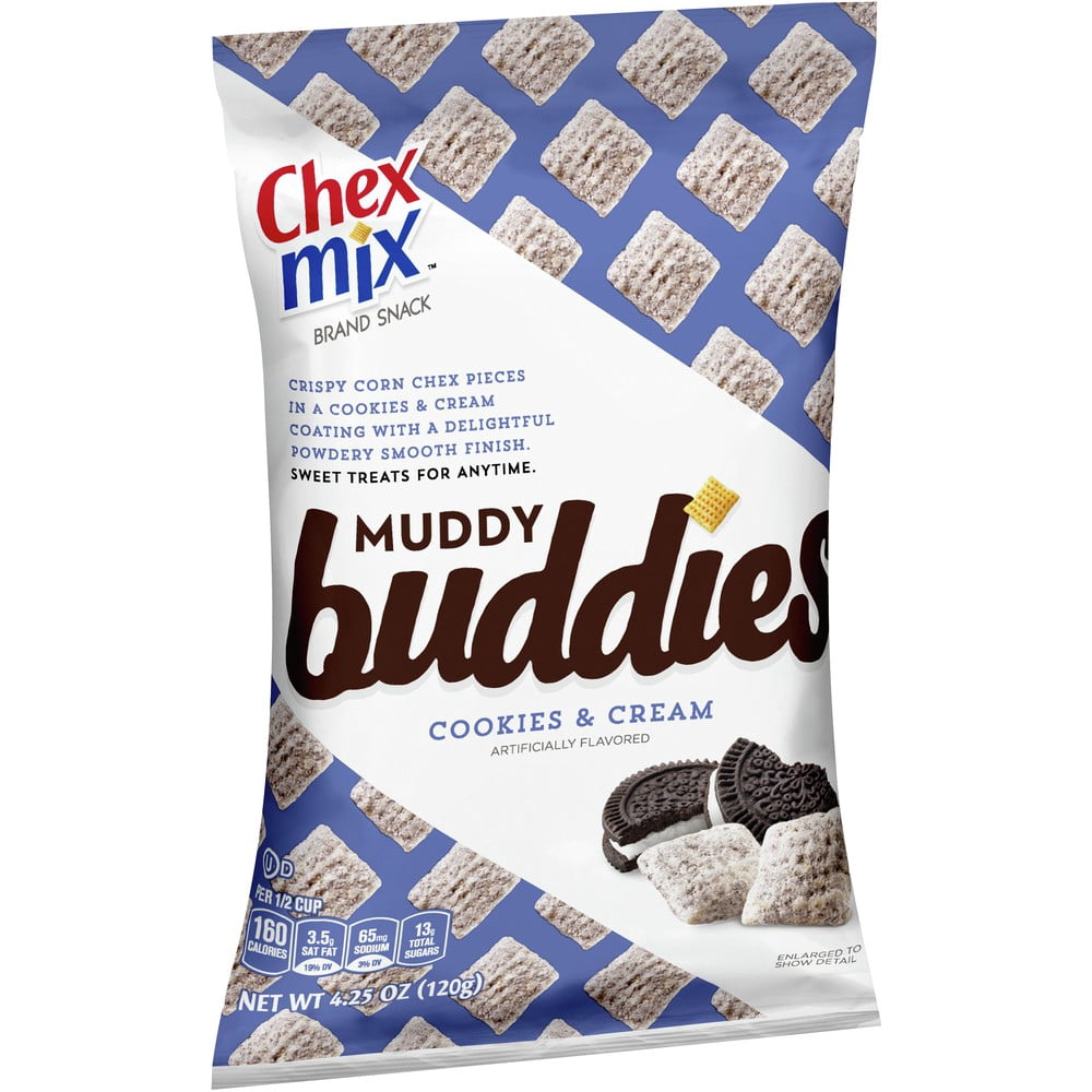 (Price/CASE)Chex Mix 16000-14854 Chex Mix(R) Muddy Buddies 4.25 oz Cookies N Cream 7 Ct
