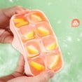 thumbnail image 3 of Injueey Reemplazo de bandeja de cubitos de hielo PP TPE, 8 rejillas, bricolaje, hogar, cocina, Bar, cubitos de hielo, molde para helado, Type3 NO3, 3 of 6