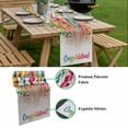thumbnail image 5 of Colorful Congratulations Table Runner - 60 Inch Long, Kitchen Dining Table Runner Dresser Scarves, Funny Words Graduation Season Farmhouse Decor for Coffee Tables Wedding Party Banquet, 5 of 8