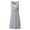 Gray, variant on Maternity Dress For Women Fashion Stripe BreastFeeding Pregnant Patchwork Woman Nursing Dress Sleeveless Round Neck Tops