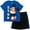 Blue/black, variant on Disney Mickey Mouse Goofy Donald Duck T-Shirt and Mesh Shorts Outfit Set Toddler to Little Kid