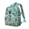 thumbnail image 2 of Horse backpack with rainbow and pony designs, lightweight laptop backpack for school or work, 2 of 6