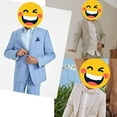 thumbnail image 6 of Boys' Linen Blazer- Lightweight Summer Blazer - Slim Fit Formal and Casual (Toddler to Teen Sizes: 2T-20), 6 of 9