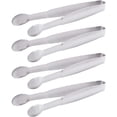 thumbnail image 1 of Mini Serving Tongs 5-Inch Stainless Steel Small Appetizer Tongs, Set of 4, 1 of 4