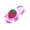 Pink, variant on Kids Strawberry LED Light-Up Slide Sandals Fun Open-Toe Shoes Color:Pink,Size:4-4.5 Years