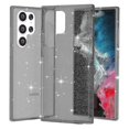thumbnail image 1 of Funda para teléfono inteligente con purpurina en polvo para Samsung Galaxy S23 Ultra, borde de TPU + cubierta trasera de PC compatible con conexión inalámbrica -9365160146748 Estilo B Samsung Galaxy S, 1 of 5