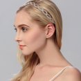 thumbnail image 5 of Corona de diadema con diamantes de imitación de moda para primera comunión, boda, desfile, 5 of 5