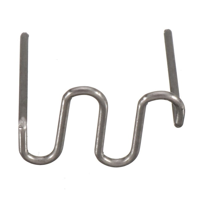 Yeacher 500 Pcs Pare-Chocs de Voiture Machine de Soudure Fil de Soudure Clous Apparence Réparation Réparation Standard Pré-Coupe Vagues Agrafes
