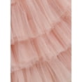 thumbnail image 6 of Bagilaanoe Little Girl Cake Dress Summer Sleeveless A-line Princess Dresses 2T 3T 4T 5T 6T 7T Kid Lace Tulle Patchwork Skirt, 6 of 8