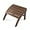 Brown, variant on Psilvam Adirondack Ottoman, Adirondack Footstool for Adirondack Chair Weather Resistant Foot Rest for Outdoor Porch, Yard, Garden(Brown)
